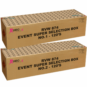 EVENT SUPER SELECTION BOX NO.1 & NO.2 - 2X 120'S COMPOUND